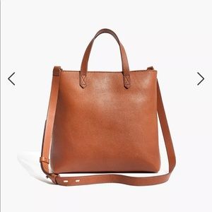 Madewell leather tote